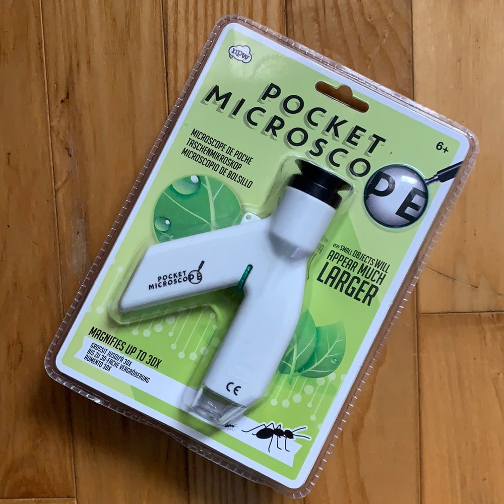 NEW! Pocket Microscope